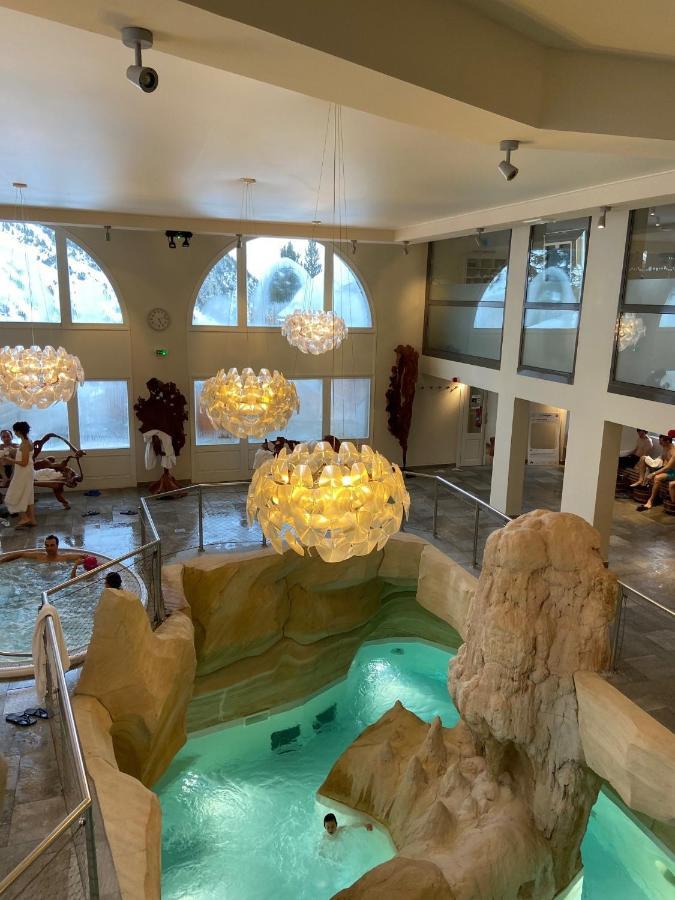 Arc 1950 appt luxe 2-4pers -skis aux pieds-SPA-piscines intérieure et extérieure-sauna-hammam Les Arcs  Exterior foto