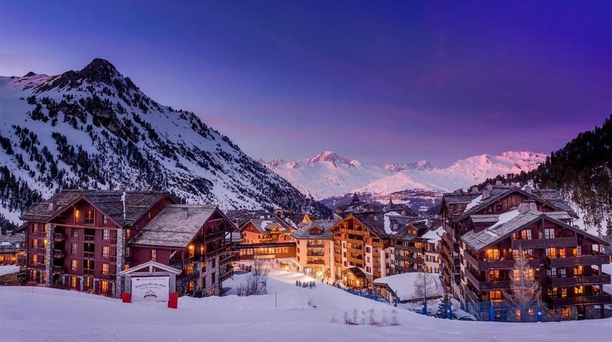 Arc 1950 appt luxe 2-4pers -skis aux pieds-SPA-piscines intérieure et extérieure-sauna-hammam Les Arcs  Exterior foto