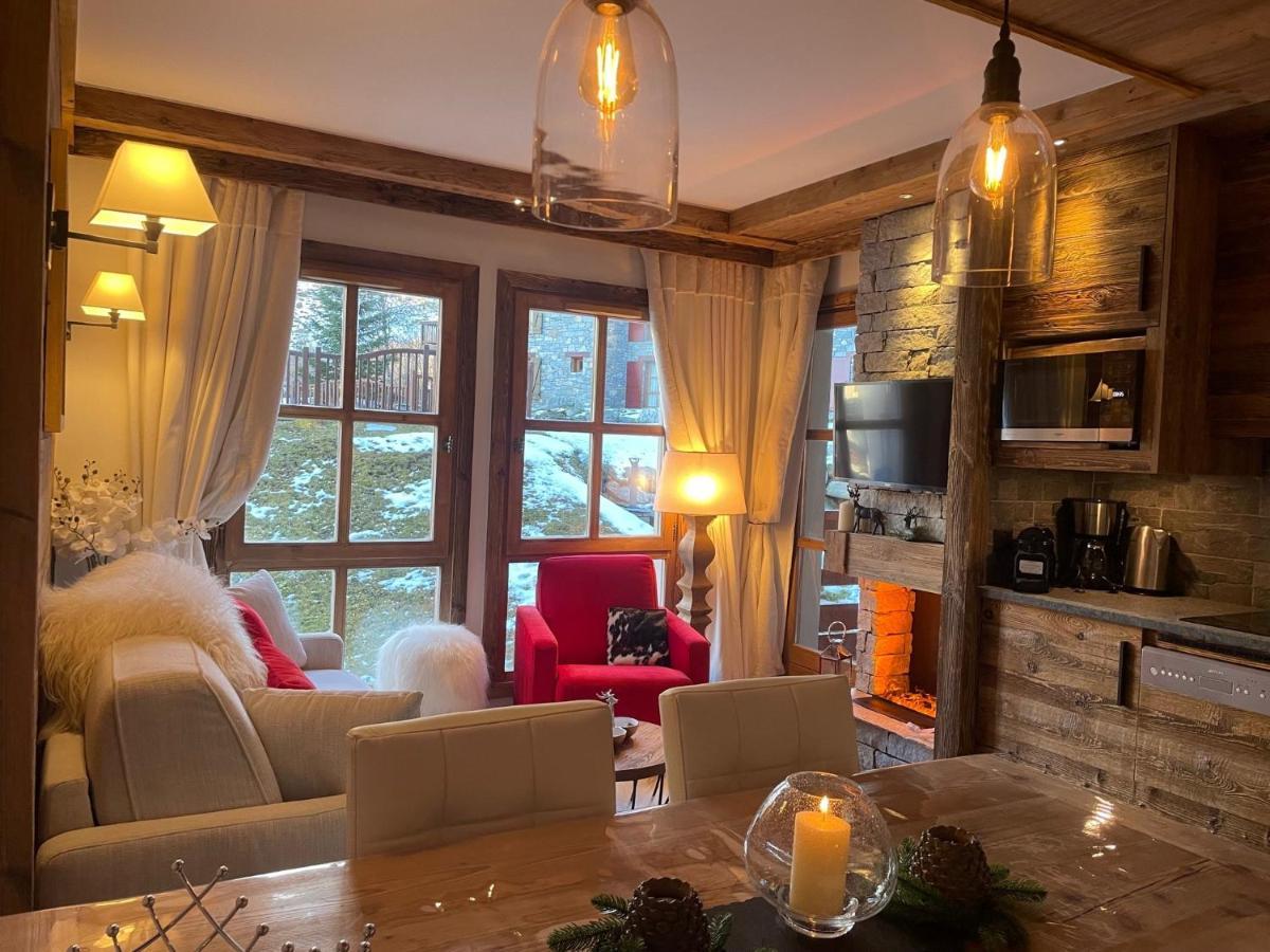 Arc 1950 appt luxe 2-4pers -skis aux pieds-SPA-piscines intérieure et extérieure-sauna-hammam Les Arcs  Exterior foto
